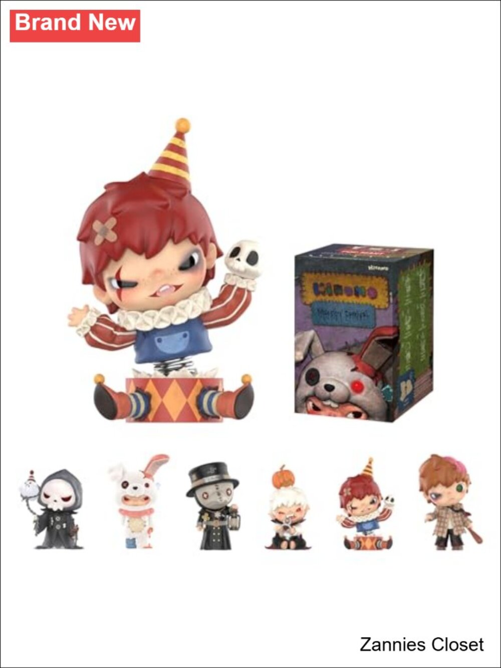 ✨ POP MART Hirono Monsters' Carnival Series Blind Box Action Figure Collectible